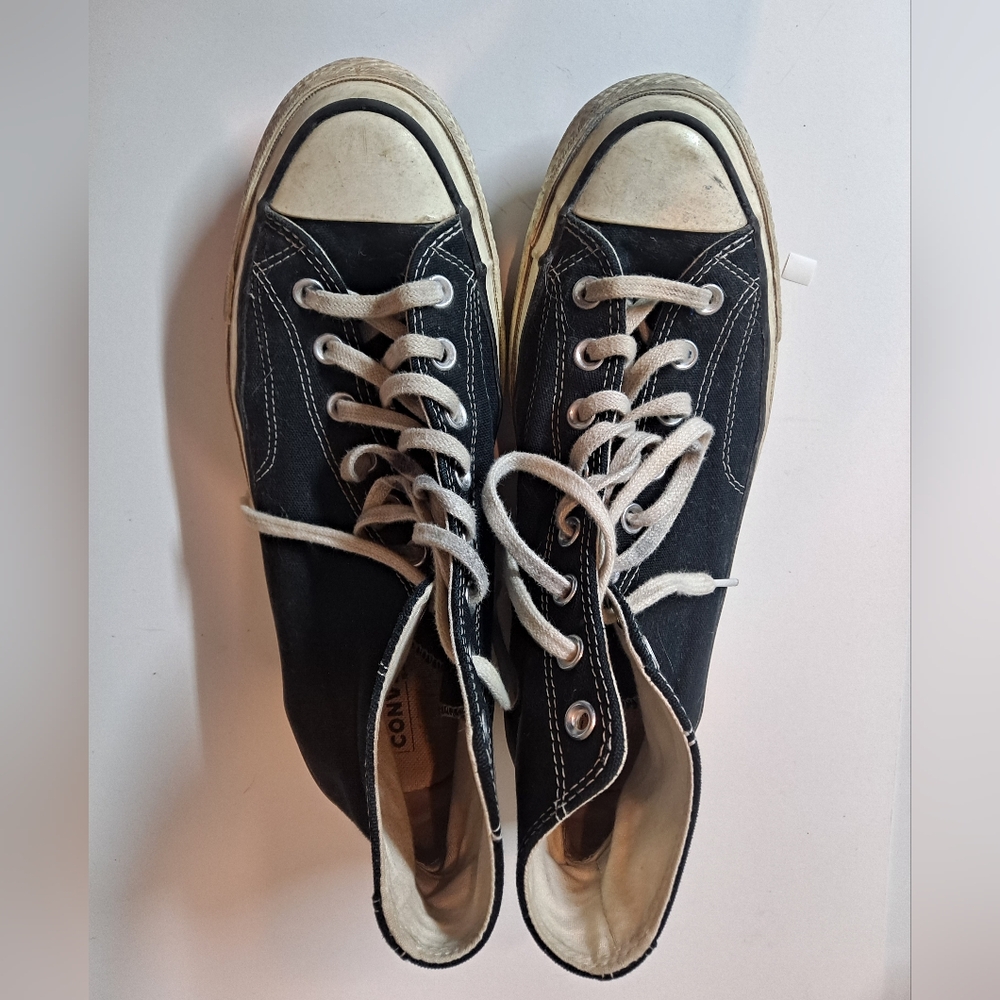 Black Converse High-Top Sneakers